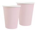 Becher Pappbecher Rosa Papier Tischdeko Party 10 Stück 2
