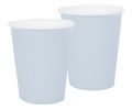 Becher Pappbecher Hellblau Blau Papier Tischdeko Party 10 Stück 2
