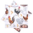 Servietten Hühner Küken Bauernhof Tischdeko Frühling Ostern Garten 33 x 33 cm 20er Pack 1