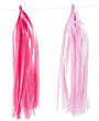 Girlande Tasselgirlande Tassel Rosa Pink Geburtstag Party Deko 1