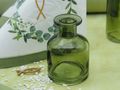 kleine Vase Olive Tischdeko Eukalyptus Creme Olive Gold Kommunion Konfirmation SET 20 Personen 2