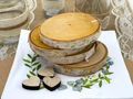Holzscheiben Tischdeko Eukalyptus Jute Spitze Scheune Hochzeit Geburtstag Boho Stil 2