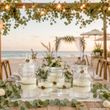 Hochzeit Vintage Vasen Windlichter Spitze Tischdeko Deko Geburtstag Taufe Party 4