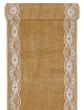 Tischläufer Jute Spitze Creme Tischband Deko Natur Basteln Tischdeko 2m Vintage Hochzeit 1