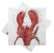 Servietten Hummer Rot Weiß Krabbe Tischdeko Maritim Deko 33x33cm 20 Stück 1