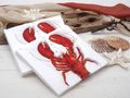 20x maritime Servietten Hummer - Lobster Motiv für Sommer Seafood Grillparty, Strandparty, maritime Geburtstag Tischdeko 5