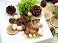 Streuteile für Ihre Herbst Deko: Moos, Zapfen, Holz und Eicheln Streudeko Deko Herbst Basteln 2