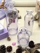 Tischdeko Mädchen Geburtstag Oktoberfest Flieder Hirsch Blumen-Geweih SET 6