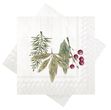 Servietten Weihnachten Tannenzweige Blätter Beeren Winter 33 x 33 cm 20 Stück 1