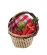 Wichtel Zubehör Körbchen Tomate Artichoke Möhren Weihnachten Miniatur 3,5 cm 1