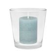 Die Votivkerze Rustic Blaugrau mit Votivglas eignen sich für maritime Hochzeiten, maritime Partys und andere Anlässe 3