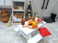 Detailreiches Miniatur-Set mit Torte & Bubble Tea –  Wichtel Zubehör,  Wichtelküche, Puppenhaus Miniatur Café Deko Geschenkartikel 3
