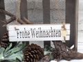 Grau Bunt Wandschild Holz 