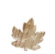 Geschlossen mit Zeichnung Ahornblatt Holz Ahorn Natur Gold Glitzer Klein Herbst Deko Tischdeko 5