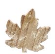 Groß Geschlossen mit Zeichnung Ahornblatt Holz Ahorn Natur Gold Glitzer Klein Herbst Deko Tischdeko 4