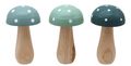 Pilz Holz Salbei Grün Fliegenpilz Klein Groß Herbst Deko 3 Stück 2
