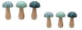 Pilz Holz Salbei Grün Fliegenpilz Klein Groß Herbst Deko 3 Stück 1