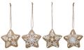 Exquisiter Christbaumschmuck aus nachhaltigem Pappmaché - ein schöner Stern in Skandi Stil 2