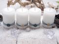 Adventskerzen Kerzen Stumpenkerzen Weihnachten Advent Deko 3