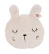 Kissen Hase Creme Plüsch Plüschkissen Kuschelkissen Kinderzimmer Deko Kinder 27cm Ø 2