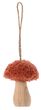 Pilz Holz Teddy Orange Hängedeko Herbst Deko 9 cm  4