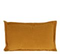 Kissen Dekokissen Couchkissen Orange Ocker Polyester Sofakissen 50x30cm 3