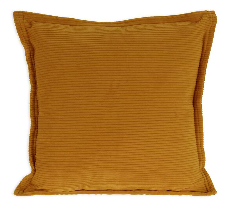 Kissen Dekokissen Couchkissen Orange Ocker Polyester Sofakissen 45x45cm
