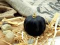 Kürbis Kerzen in Schwarz als Deko für Garten Veranda  Stimmungsvolle Lichtakzente im Oktober & November 7