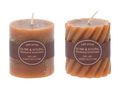 Rustic Kerzen Orange Tischdeko Partydeko 5 cm  2