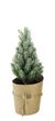 Wenig Schnee Tannenbaum Deko Kunsttanne Mini im Topf Kunstschnee Glitzer Weihnachtsdeko 17cm 4