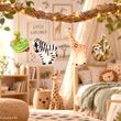 Christbaumanhänger Tiere Giraffe Zebra Faultier Schlange Baumschmuck Anhänger Weihnachten 2