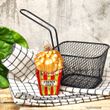 Christbaumschmuck French Fries aus Glas – Pommestüte Figur zum Aufhängen  4