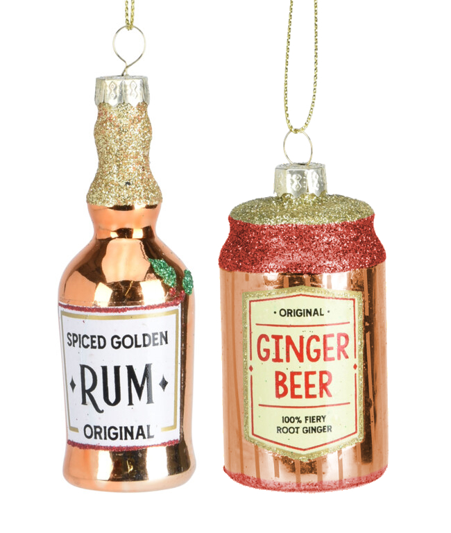 Christbaumschmuck Ginger Beer Rum Orange Anhänger Weihnachten