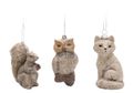 Christbaumschmuck Anhänger Tiere Fuchs Eichhörnchen Eule Baumschmuck Weihnachten  1