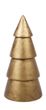 Christbaum Dekofigur Gold ohne Stamm 5