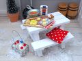 Miniatur-Backset ist ein unverzichtbares Accessoire für die Dekoration von Puppenhausküchen 3