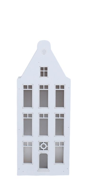 Wohnhaus mit großen Fenstern abgerundeter Dachfront