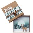 Geldgeschenk Weihnachten Verpackung Geschenk Natur Tannenwald Elch Gutschein  1