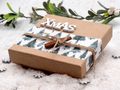 Weihnachten Geldgeschenk Geschenk Box Kraft mit Wintermotiv 3