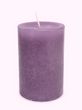 4 Stumpenkerzen Kerzen Flieder Lila Tischdeko Frühling Adventskranz 9cm hoch Ø 6cm 2