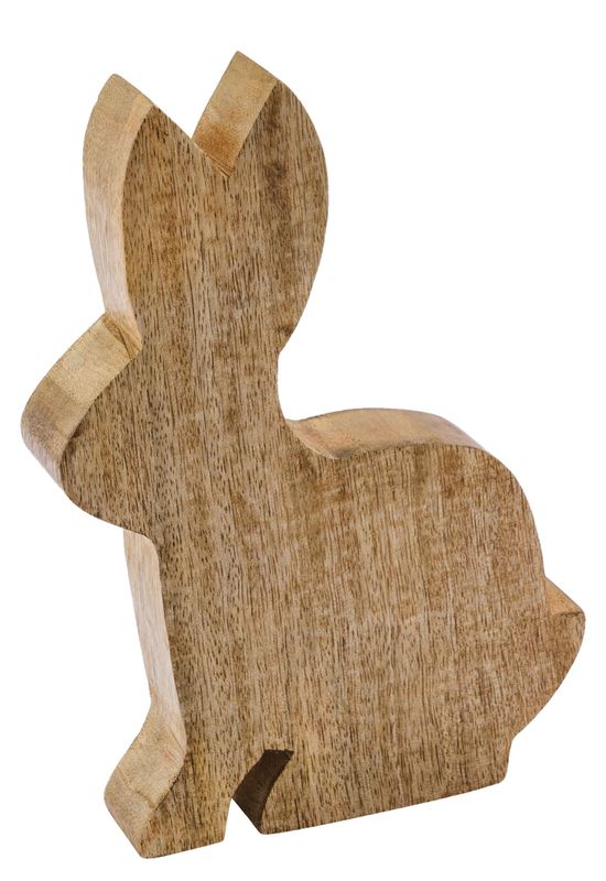 Groß Hase Osterhase Deko Mangoholz Groß oder Klein Tischdeko Ostern Frühling