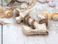 Anker - nautisches Dekoobjekt in creme mit Tau - Seesymbol klein und groß als Wandaufhänger  5