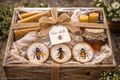 Deko Beinen Dekohänger Geschenkhänger Holzscheiben für Garten, Balkon & Terrasse, Wanddeko 5