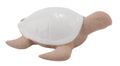 Deko Schildkröte Keramik Weiß Creme Maritime Deko Tischdeko 21cm Lang 1