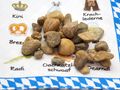 Kieselsteine Oktoberfest Tischdeko Partydeko Bayrisch Blau Mottoparty Geburtstag SET 8