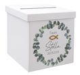 Briefbox Eukalyptus Fisch Gold Taufe Personalisiert Kartenbox 3