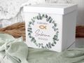 Briefbox Eukalyptus Fisch Gold Konfirmation Personalisiert Kartenbox Gabentisch 4