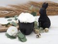 Ostern Deko Ei Keramik Blumenschale - gebrochenes Dekoei zur Osterdekoration 3