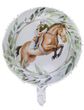 Luftballon Pferd Reiten Ballon Alu bunt Ø 45 cm Deko Kindergeburtstag 1