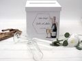 Briefbox deal zur Aufbewahrung von Karten, Umschlägen & Geld-Geschenken zur Gold Hochzeit 3